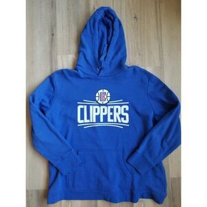 Los Angeles Clippers Mens XL Fanatics NBA Blue Relaxed Hoodie New w/o Tags